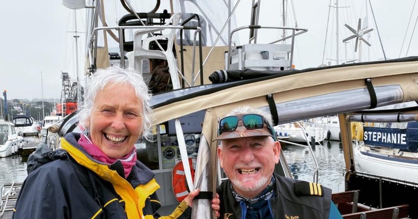 Action Nan aka Pat Smith with Captain Keith of AK Cruises