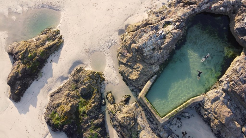 perranporth natural sea pool