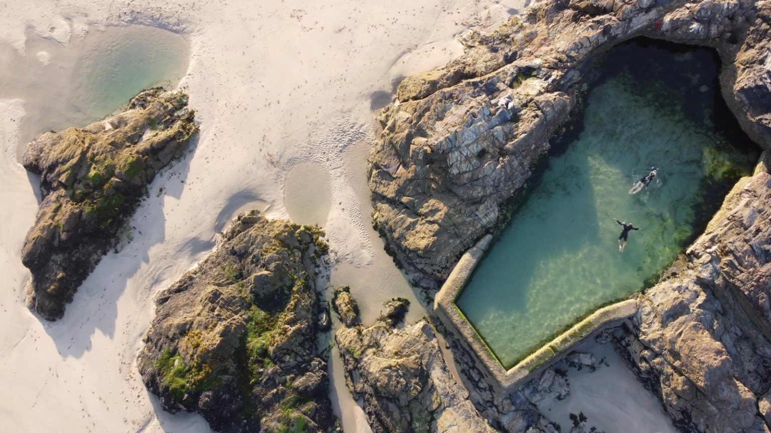 perranporth natural sea pool