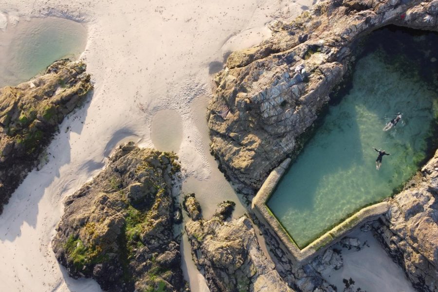 perranporth natural sea pool